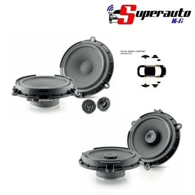 Focal Inside Kit Comfort 6 Altoparlanti fit FORD Transit Custom 2012-2023 Auto - Immagine 1 di 4