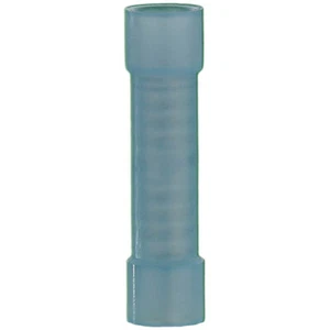 Megatronix NBBF Nylon Insulated Flared Butt Connectors 16-14 Gauge Blue 100 Pcs - Picture 1 of 1