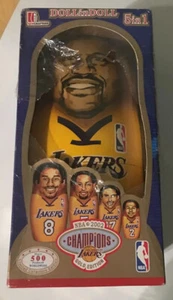 Newcrafters Lakers Dollin Puppe 5 in 1 2002 Champions Gold Edition Kobe Shaq Horry - Bild 1 von 11