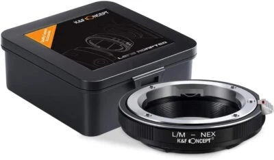 LM to NEX Adapter fr Leica M Lens to Sony Alpha Nex E-Mount Camera Lens Adapter - Image 1 of 4