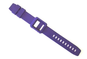 Purple Silicone Skin Watch Band Wrist Strap Cover Apple iPod Nano 6th generation - Picture 1 of 6