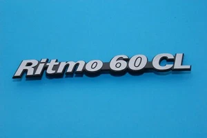 fiat ritmo 60 cl scritta badge logo - Picture 1 of 2