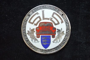 SCHEVENINGEN LUXEMBOURG SLS RALLY 1970 – Original Participant CAR BADGE - Picture 1 of 5