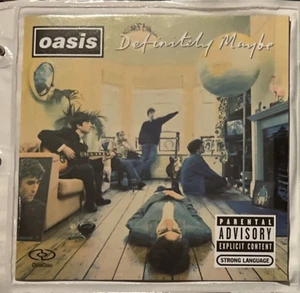 OASIS-DEFINETLY MAYBE DUAL DISC CD/DVD in a SLEEVE PACKAGE (see description) - Picture 1 of 8