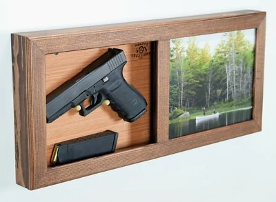 EDC storage compartment, concealed firearm furniture, 2A self defense cabinet TB - Image 1 of 4