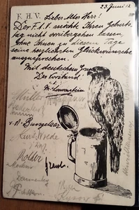 F.A.V. - Freie Akademische Vereinigung ? - Berlin 1912 / Karte Studentika - Picture 1 of 2