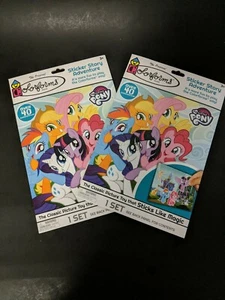 My Little Pony Sticker Story Adventures 40 plus Colorforms 3 Scenes (Set of 2)  - Bild 1 von 6