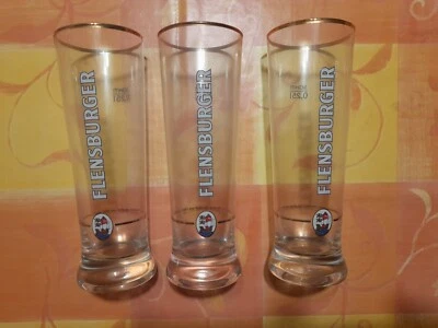 Optisch sehr schöne Biergläser 0,25l von Flensburger zu verkaufen. - Bild 1 von 2