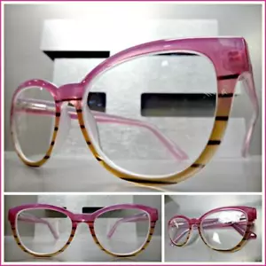 Classy Elegant Modern Cat Eye READING GLASSES READERS RX Able Optical Frame C03 - Picture 1 of 14