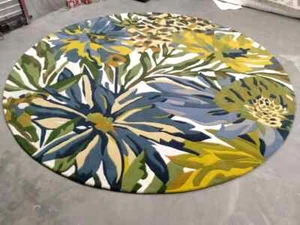 New Rug Hand Tufted Nz wool new design Rug Hand Tufted Nz Wool rug - Picture 1 of 5