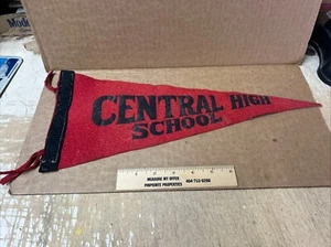 Vintage Filz Central High School Banner Phenix City Alabama - Bild 1 von 4