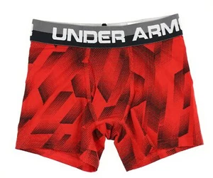 Under Armour 242319 Jungen Unterwäsche Gummibund Boxershorts Rot Größe YSM - Bild 1 von 2
