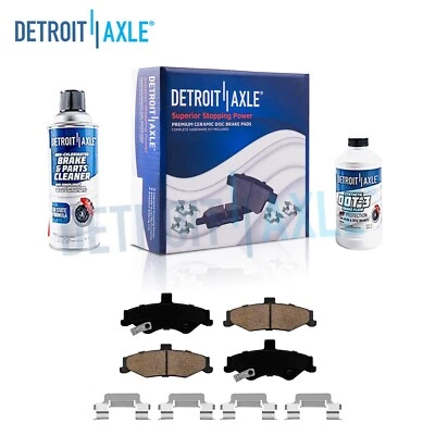 Pastillas de freno traseras de cerámica para Chevrolet Camaro Pontiac Firebird 1998-2001 2002 Foto 1 de 4