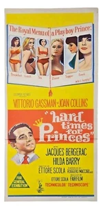 Daybill Hard Times for Princes Original Australian Vintage Cinema Movie Poster - Picture 1 of 12