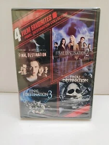 4 Film Favorites: Final Destination Collection 1-4 DVD New Line Cinema New - Foto 1 di 5
