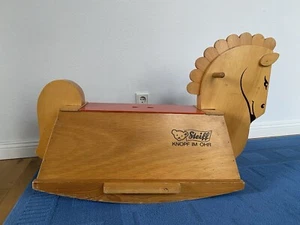 Steiff Schaukelpferd Holz Rarität - Bild 1 von 4