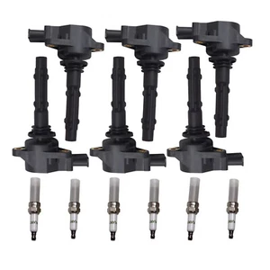 6PCS New Ignition Coil & Spark Plug For Mercedes-Benz ML350 ML450 ML550 - Picture 1 of 14