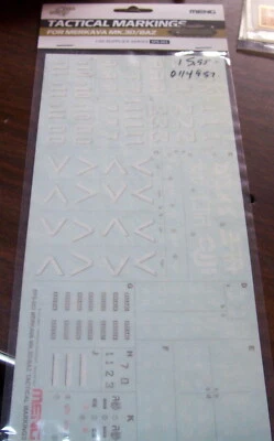 MERKAVA MK.3D/BAZ MENG SPS-003 TACTICAL MARKINGS 1/35 - Image 1 of 2