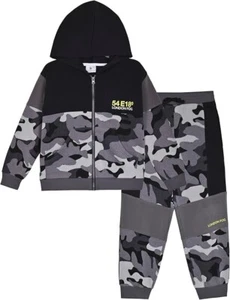 LONDON FOG Boys Fleece Sweatsuit Hoodie and Sweatpants Size 3T 4T - Picture 1 of 3