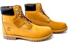 Timberland Premium Women's 6” Sz 10 Waterproof Boots Wheat Nubuck - Worn Once