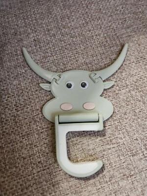 Toro/Vaca RODEO FARM Salvia Verde Gancho Vivero Hogar Decoración Pared Set O/S   Foto 1 de 2