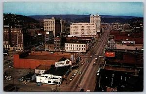 Postcard Royal Crown Cola Sign Birdseye View Chattanooga, TN I5 - Picture 1 of 2