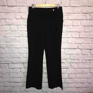 Calvin Klein bootcut dress pants womens size 2 black career polyester blend