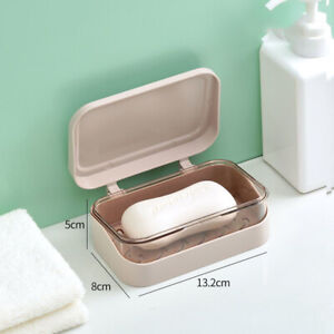 Sealed Soap Box Bathroom Supplies Waterproof Soap Holder Moisture-proof Portable