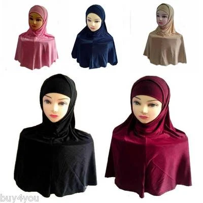 Kopftuch Islam Muslim Kopfbedeckung Hijab Khimar Pardha Niqab Scarf Dopatta  - Bild 1 von 2