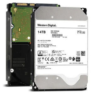 WD Ultrastar DC HC530 14TB WUH721414ALN604 0F31102 7.2K SATA 6Gb/s 4Kn 3.5" HDD - Picture 1 of 4
