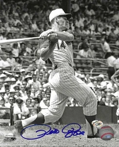 Autographed PETE ROSE 8x10 Cincinnati Reds Photo - COA  - Picture 1 of 1
