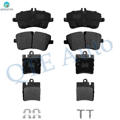 Set of 8 Front-Rear Ceramic Brake Pad Kit To 2006 2007 Mercedes-Benz C280 4Matic - Image 1 of 4