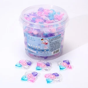 Cápsulas de lavandería 5 en 1, cápsulas concentradas de detergente para ropa con suavizante de telas - Imagen 1 de 18