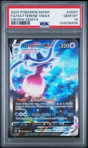 Carta Pokemon PSA 10 Cappellaio Vmax GG47 Corona Zenith - Foto 1 di 2