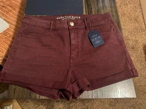 American Eagle Hi Rise Shortie 14 - Picture 1 of 4