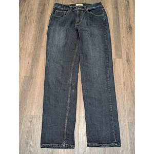Pantalones de mezclilla Burberry London para hombre talla 33x32 lavado oscuro pierna recta - Imagen 1 de 9