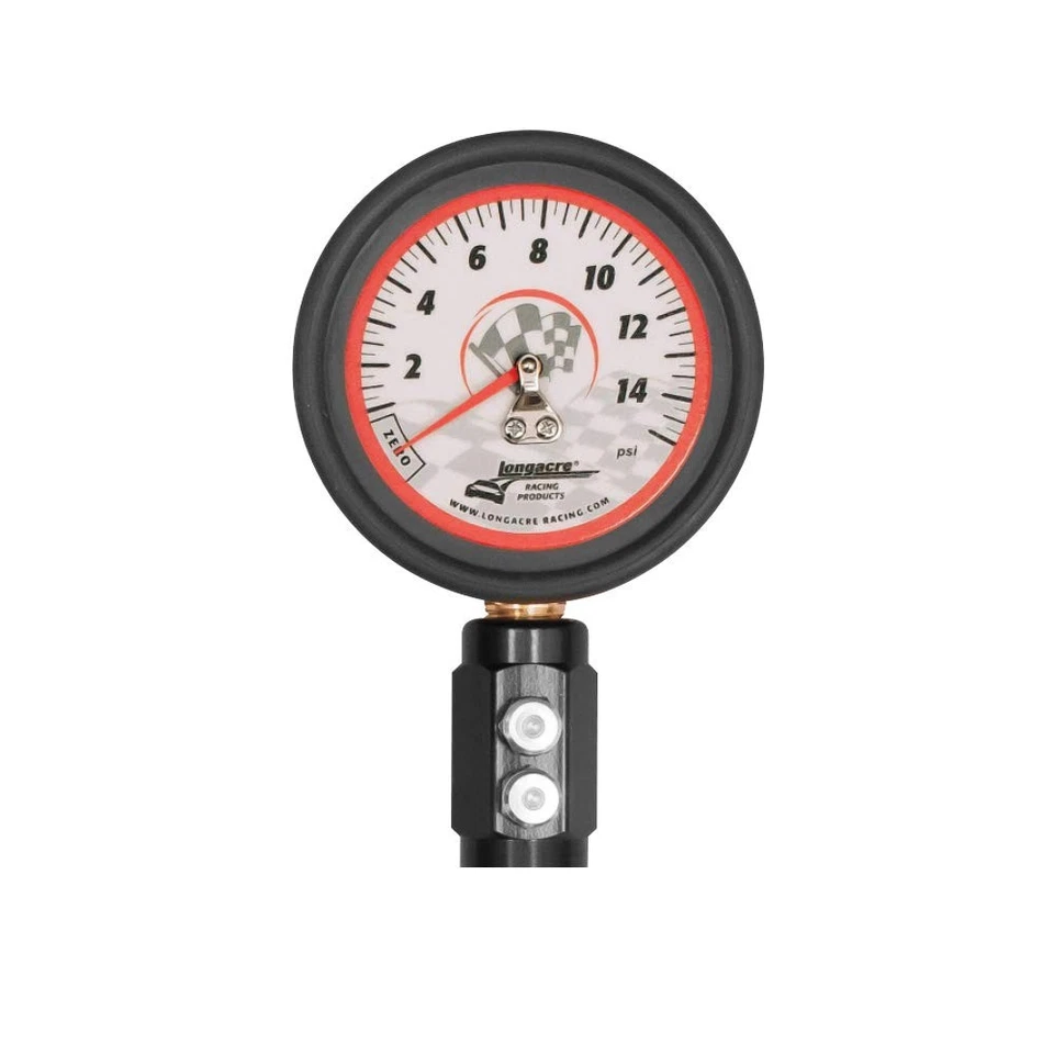 Longacre 52033 Deluxe 2 ½" GID Tire Gauge 0-15 by ¼ lb - Image 1 of 1
