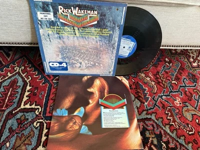 A&M Rick Wakeman Journey To The Center of Earth Quadraphonic CD-4 LP PROMO - Image 1 of 2