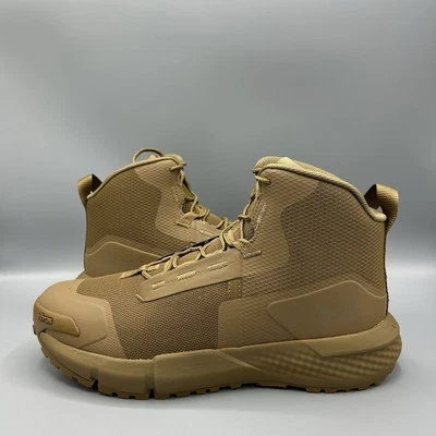 Stivali Under Armour Valsetz Mid tattici escursionismo passeggio coyote marroni UK 8 EU 42,5 - Immagine 1 di 4