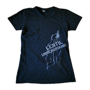 Lentil Underground Renegade Farmer Book Organic T-Shirt Womens Size Large - Picture 1 of 5