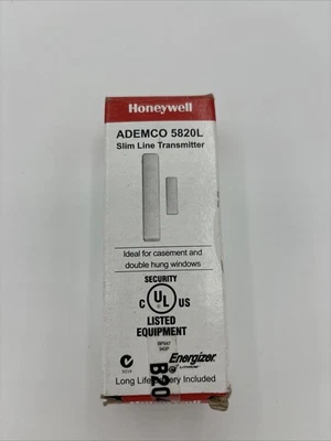 Honeywell 5820L Slim Line Transmitter White  - Image 1 of 4