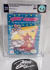 Nintendo Nes Tom & Jerry Cib Wata Graded 9.2