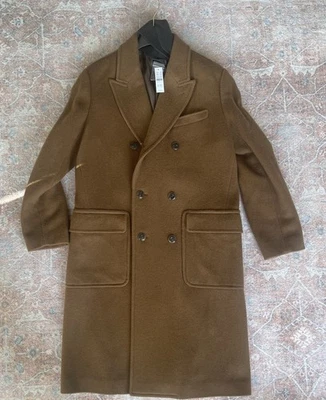 Jcrew Rivington English Camelhair Double Breasted Polo Coat sz 40 - Image 1 of 4