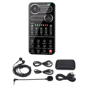 For Bel Canto Sound Card Portable Mixer with One-Key Function 13 Sound Modes - Picture 1 of 17