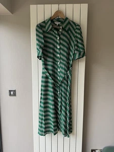 LK Bennett Midi Dress Size 16 Brand New - Picture 1 of 9