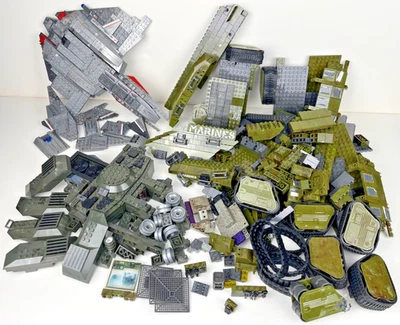 Mega Bloks Halo Elephant 96942 Shortsword 96835 Rhino 97016 Incomplete *READ* - Image 1 of 4