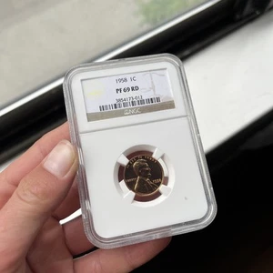 1958 Lincoln Wheat Cent ~ NGC PF69 RD ~ Only 3 Higher ~ Beautiful - Picture 1 of 5