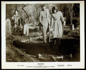 Macabre 1958 Original Photo Still VF Horror Thriller Movie William Castle M-26 - Picture 1 of 2