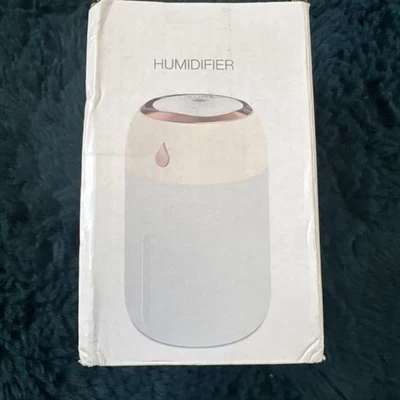Air Humidifier Large Spray ( water or scented oils ) - White USB supply - Image 1 of 4