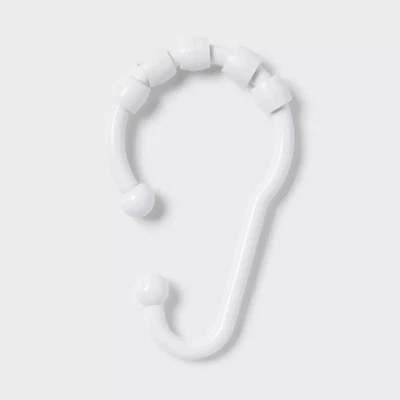 Glide Hook Shower Curtain Rings - Image 1 of 3